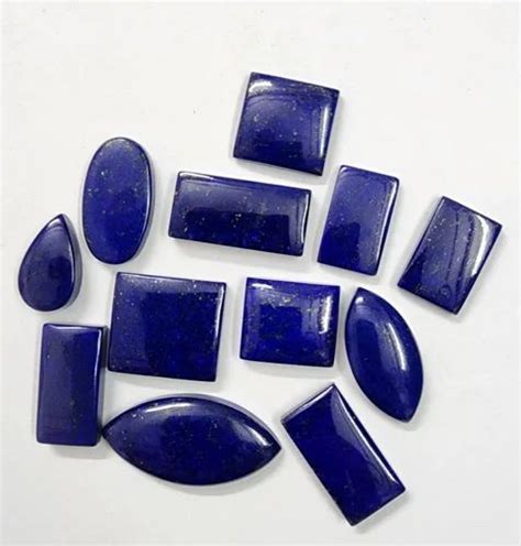 semi precious natural lapis lazuli gemstone  jewelry size multi