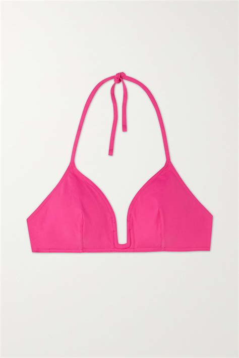 Eres Utopie Triangle Bikini Top Net A Porter