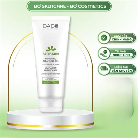 VOUCHER K SỮA RỬA MẶT BABE STOP AKN PURIFYING CLEANSING GEL ml Shopee Việt Nam