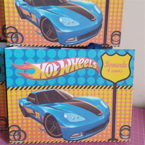 Sacolas Hot Wheels Unidades Elo Produtos Especiais