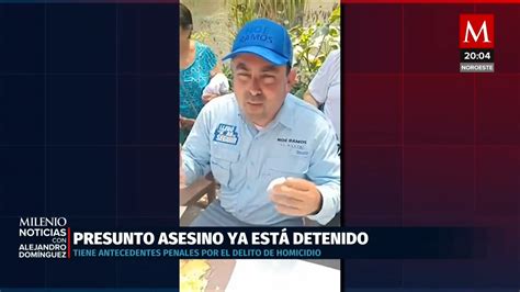 Presunto Asesino Del Candidato En Ciudad Mante Vinculado A Proceso