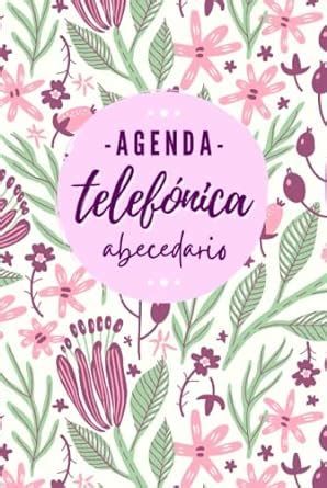 Agenda Telef Nica Abecedario Libreta De Direcciones Y Contactos