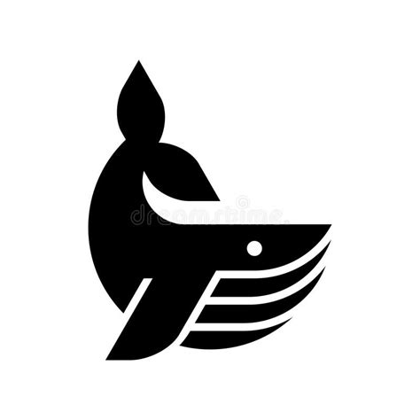 Blue Whale Logo Stock Vector Illustration Of Elements 259970616