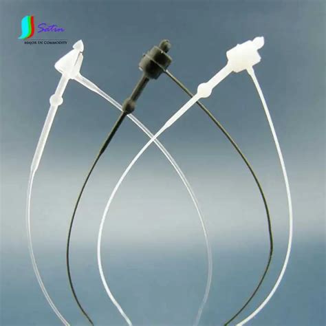 Top Quality Security Loop Plastic Tag Ties Fastener 3 Security Loop