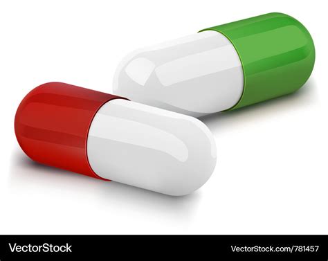 Capsule Royalty Free Vector Image Vectorstock