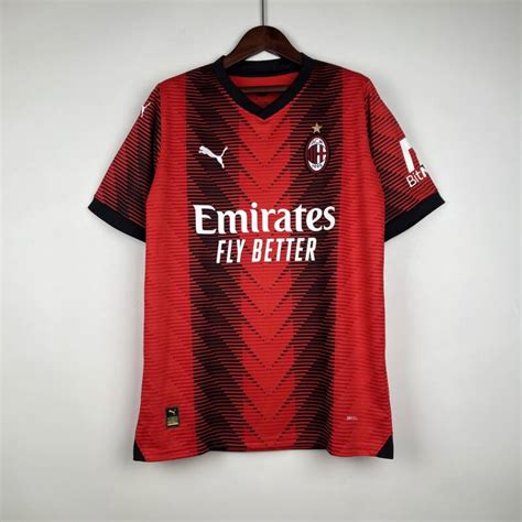 Camiseta AC Milan segunda equipación versión jugador 2023 2024