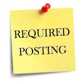 workplace solutions required posting update post  march