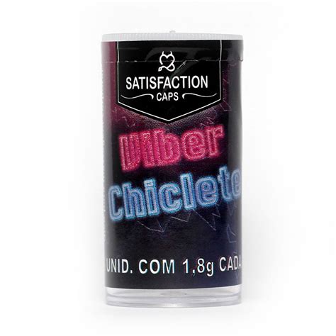 Bolinha Viber Beijável Chiclete Un Satisfaction Caps Sex Shop Loja Fetiches