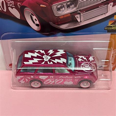 美版 Hot Wheels Hotwheels HW WAGONS DATSUN BLUEBIRD WAGON 510 STH SUPER TREASURE HUNT 興趣及遊戲 玩具