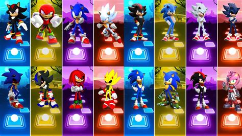 All Video Meghamix Shadow Knuckles Sonic Hyper Sonic Shadow