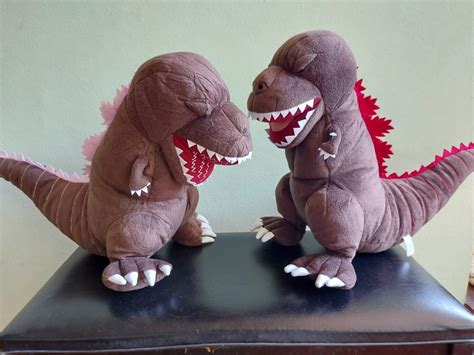 Godzilla Couple Plushie Hobbies And Toys Toys And Games On Carousell