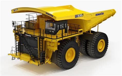 Komatsu mining dump truck 3D model - TurboSquid 1613055