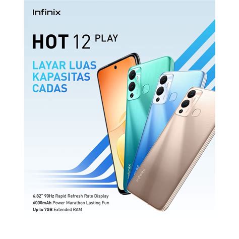 Jual Infinix Hot Play Garansi Resmi Shopee Indonesia