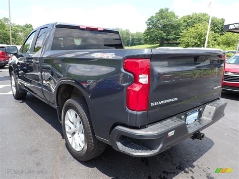 2019 Shadow Gray Metallic Chevrolet Silverado 1500 Custom Double Cab 4wd 142197715 Photo 12