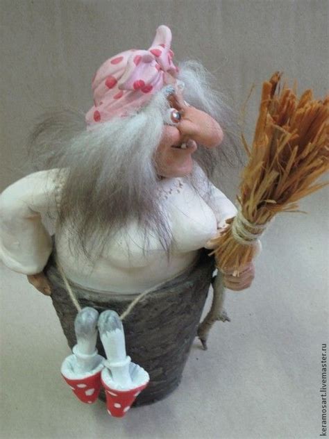 Баба Яга с мухоморами (кокетка) в интернет-магазине на Ярмарке Мастеров ...