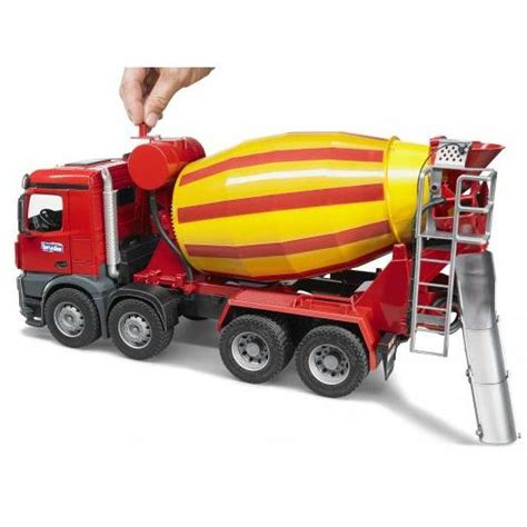 Bruder BF3654 Bruder vrachtwagen Mercedes Arocs betonmixer - Bruder ...