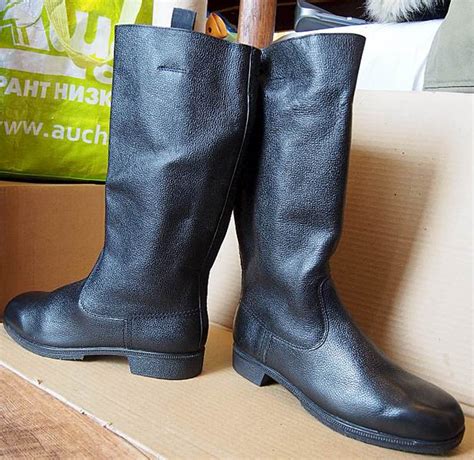 Немецкие кожаные сапоги OFFIZIERSSTIEFEL 43р. - НОВЫЕ непромокаемая ...