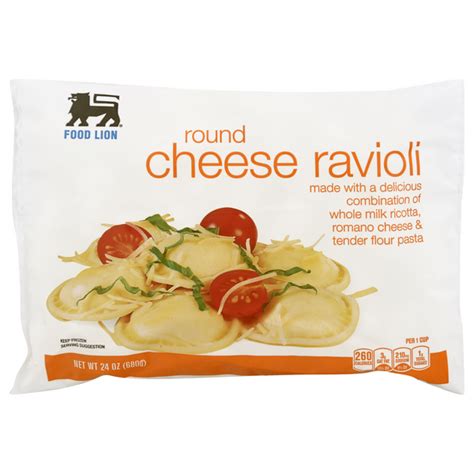 Save On Food Lion Cheese Ravioli Pasta Round Frozen Order Online