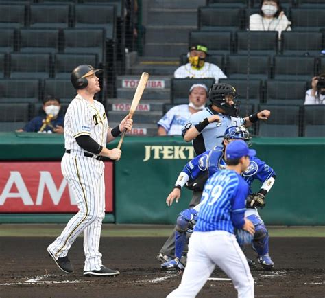 阪神、初回の先制機逸す 2死一、三塁でボーア見逃し三振 阪神タイガース デイリースポーツ Online