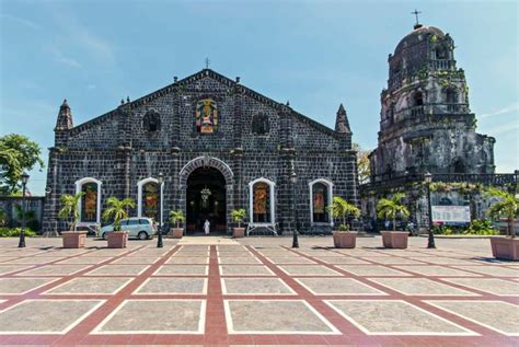 Daraga Church Built With Volcanic Stones From Nearby Mayon Volcano