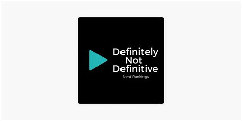 ‎definitely Not Definitive En Apple Podcasts