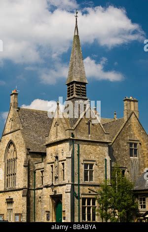 Town Hall Stow On The Wold Gloucestershire England Uk Stock Photo Alamy