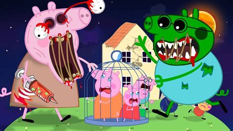 Zombie Apocalypse Peppa Pig Turn Into Giant Zombies Peppa Pig