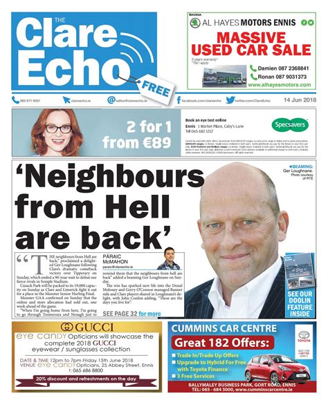 The Clare Echo 14062018 By The Clare Echo Issuu