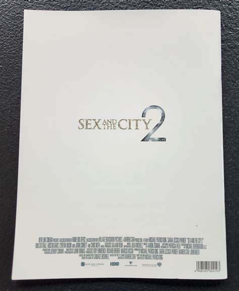 Chirashi Japanese Program Books Sex And The City Japanese Program Book Poster Hub