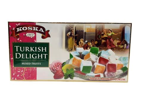 Koska Рахат Лукум Karsik Meyve Aromali Lokum 400г - купить с доставкой ...