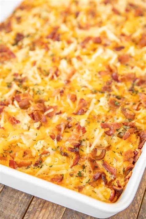 Cracked Out Hash Brown Breakfast Casserole Plain Chicken