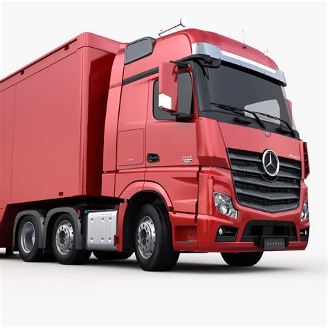 3dsmax mercedes benz actros 6x4