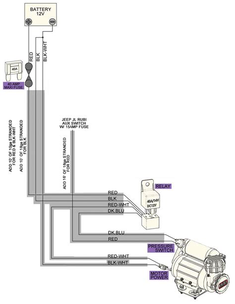 arb twin compressor wiring diagram - Diagram Board