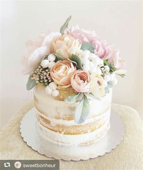 Mini Cakes Ideas Naked Cakes Mini Cakes Cupcake Cakes Cake Decorating