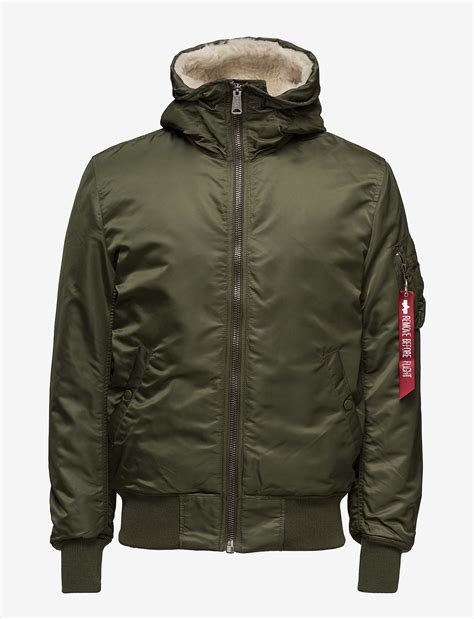 Alpha Industries Ma 1 Hooded Dark Green 1320 Kr