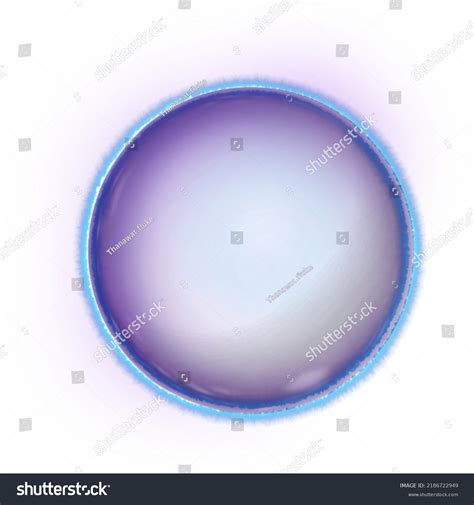 Scifi Blue Botton Translucent Bg Stock Illustration 2186722949 ...