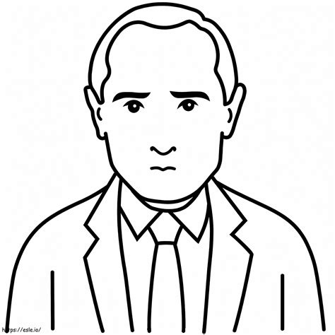 Vladimir Putin 3 De Colorat