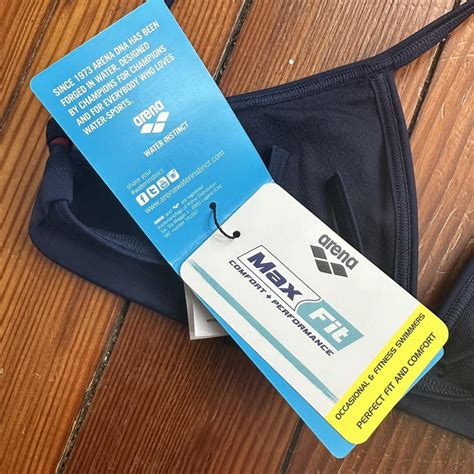 NWT NIB Arena Swim String Bikini Triangle Top Made Depop