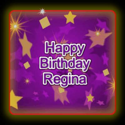 Happy Birthday Regina GIF 83