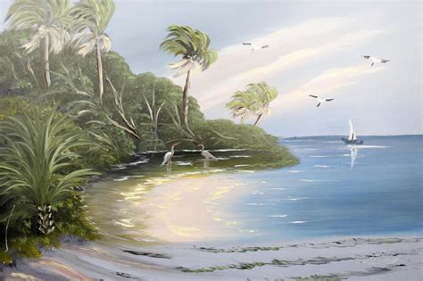 Lot Al Black Florida Highwaymen Riverside Sail