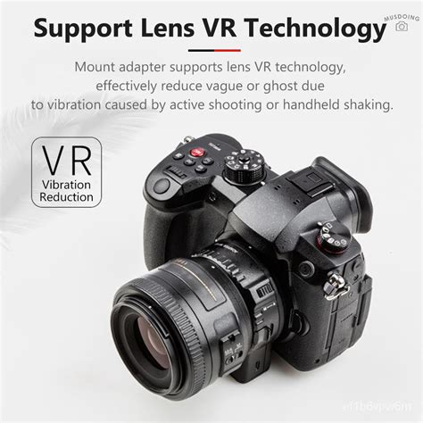 ã musdãViltrox NF M1 Auto Focus Lens Mount Adapter Support VR EXIF