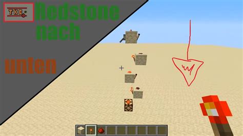 Sekunden Tipps Minecraft Redstone Signal Nach Unten Leiten Youtube