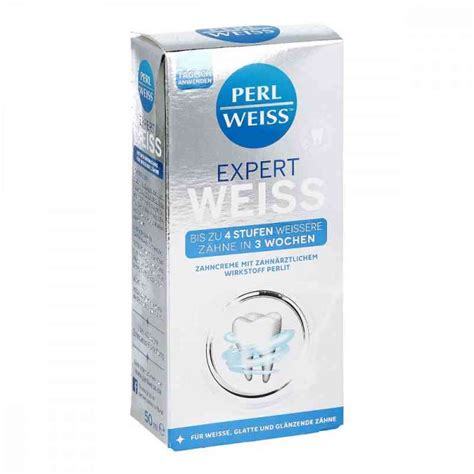 Perlweiss Expert Weiss Zahnweiss Zahncreme Ml