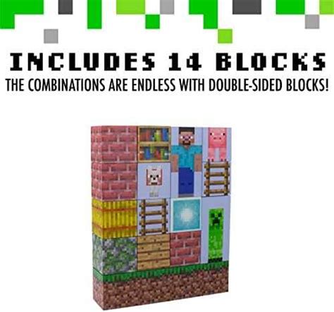 Paladone Minecraft Block Building Light Character Edition Lempa