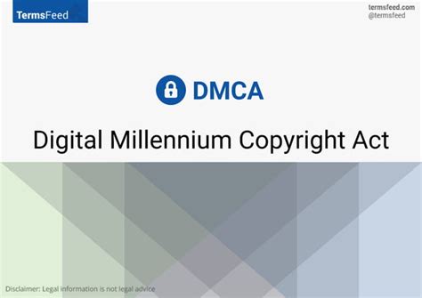 The Digital Millennium Copyright Act Ppt