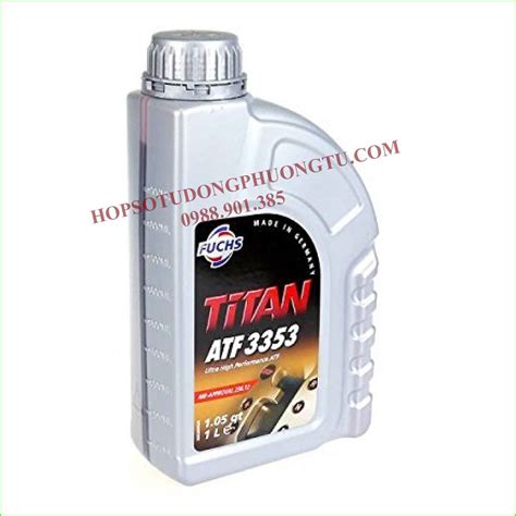 Dầu hộp số tự động Titan ATF 3353 - Hộp Số Tự Động Phương Tú