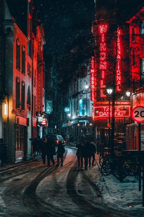 London Soho Neon Street Photography Print Colourful London | Etsy