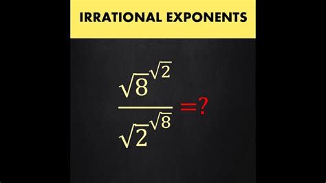 How To Compute Irrational Exponents YouTube