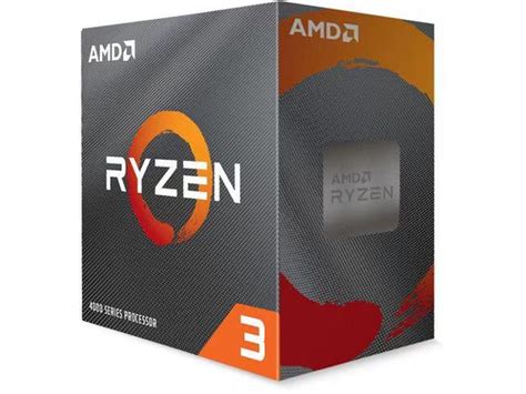 Amd Ryzen 3 4100 Ryzen 3 4000 Series Renoir Zen 2 Quad Core 38 Ghz