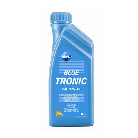 Aral Bluetronic 10W-40 - odlične mazalne lastnosti